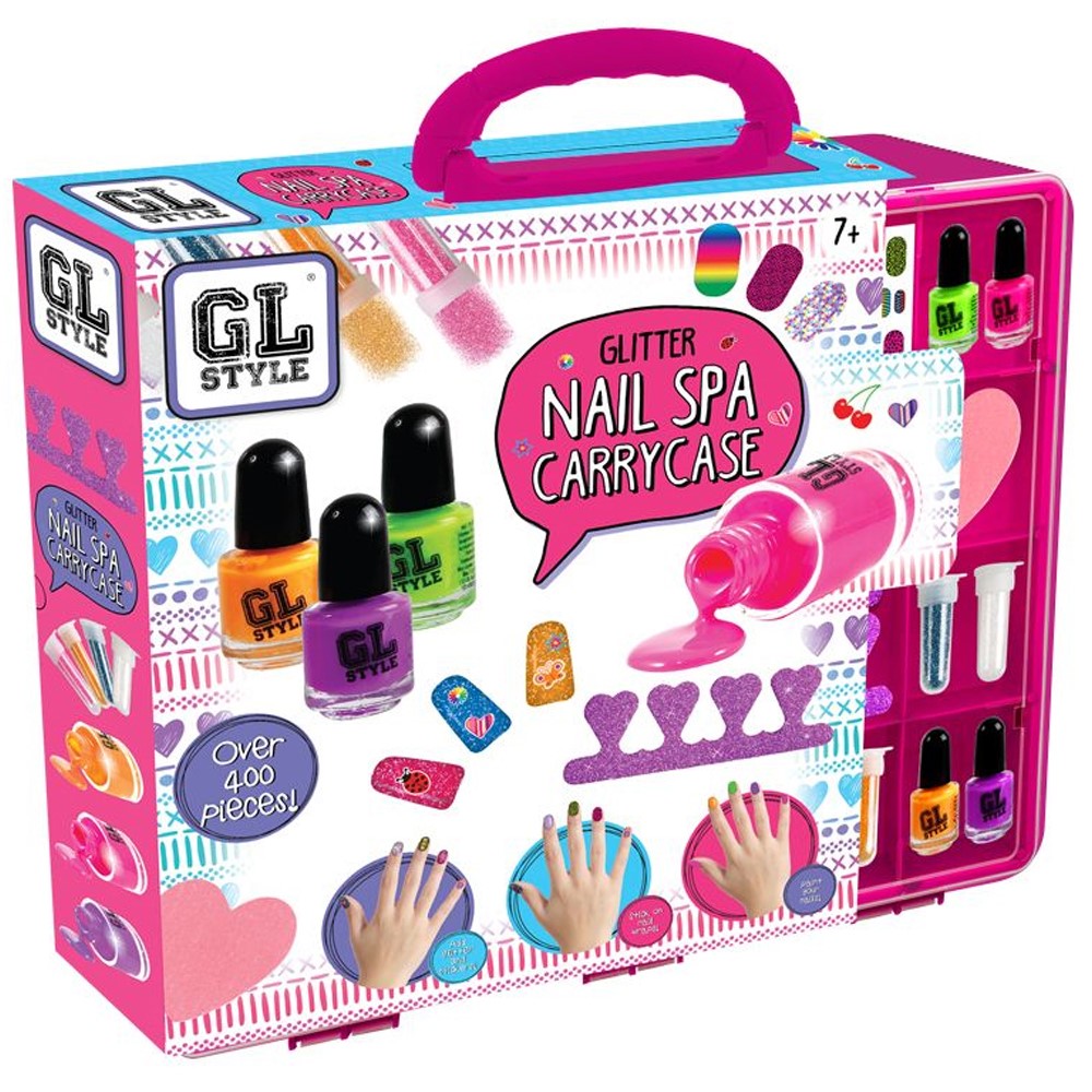 Image of Gl Style Glitter Nail Spa Carry Case