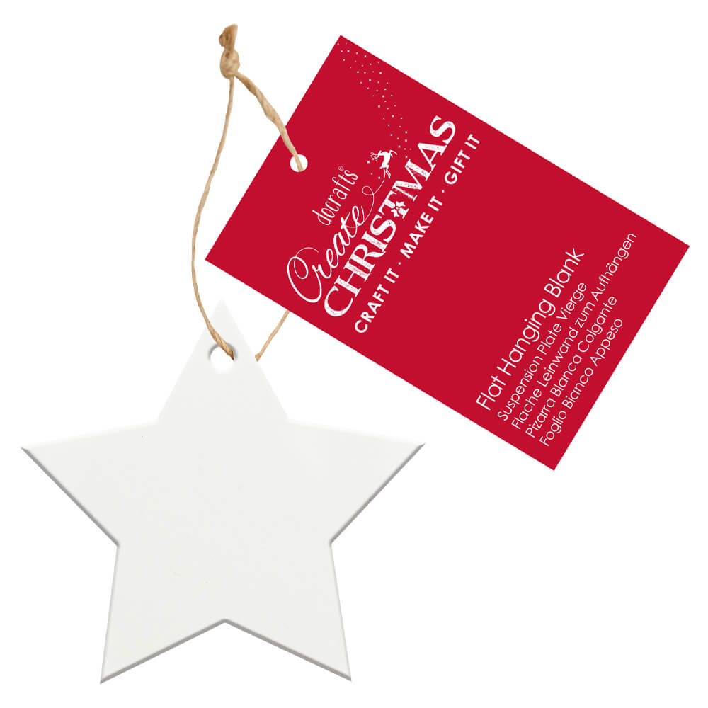 Image of Matt Acrylic Star Christmas Decoration