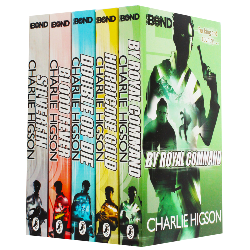 Penguin Books Young Bond 5 Books Series - Young Adult - Paperback - Charlie Higson