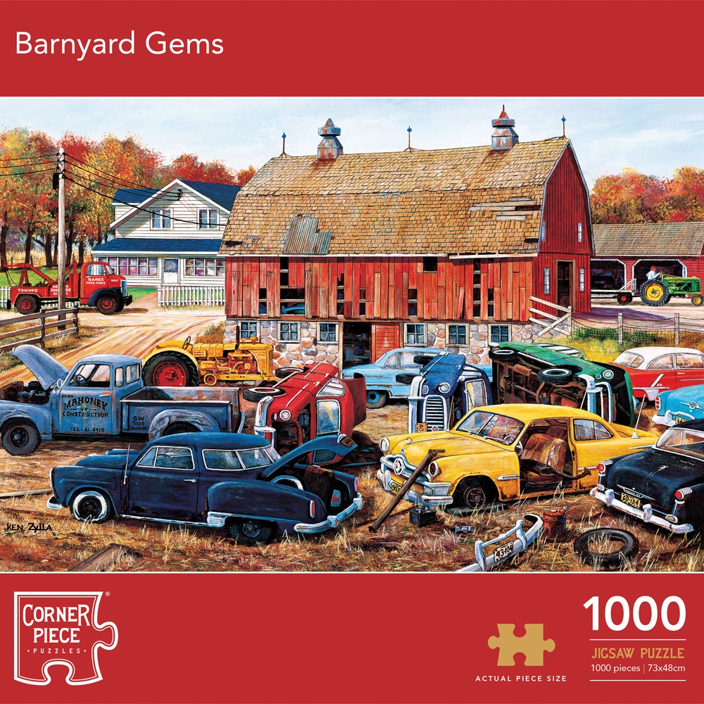 Image of Barnyard Gems 1000 Piece Jigsaw Puzzle