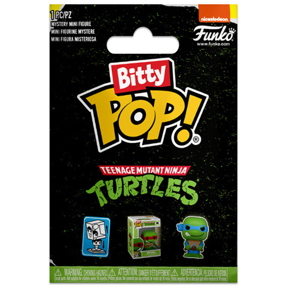 Funko Bitty Pop! Teenage Mutant Ninja Turtles Blind Bag Vinyl Figure Funko Bitty Pop! Teenage Mutant Ninja Turtles Blind Bag Vinyl Figure