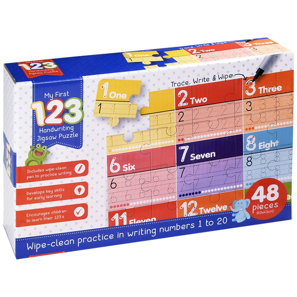 Image of My First 123 Handwriting Jigsaw Puzzle