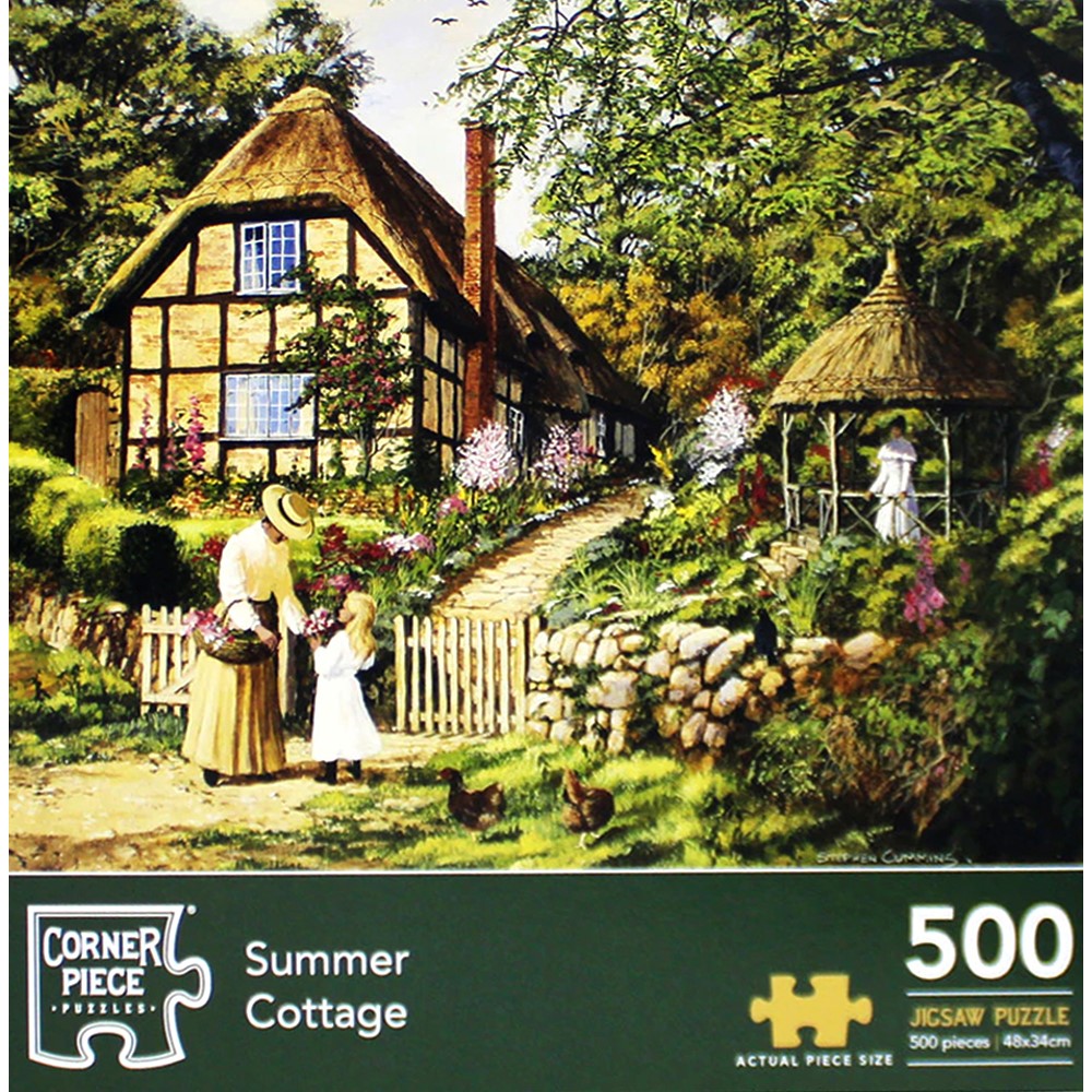 Image of Summer Cottage 500 Piece Jigsaw Puzzle