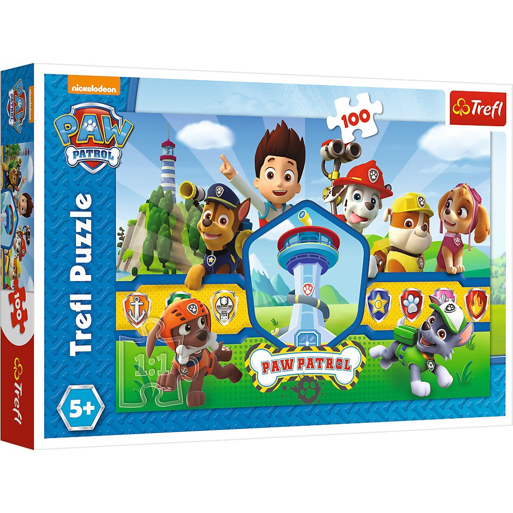 Image of Paw Patrol Heroes 100 Piece Jigsaw Puzzle