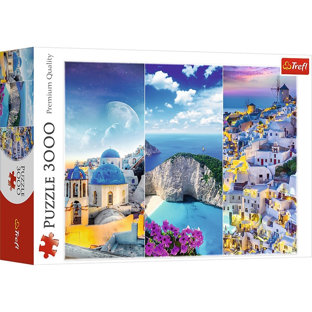 Image of Greek Holidays 3000 Piece Jigsaw Puzzle