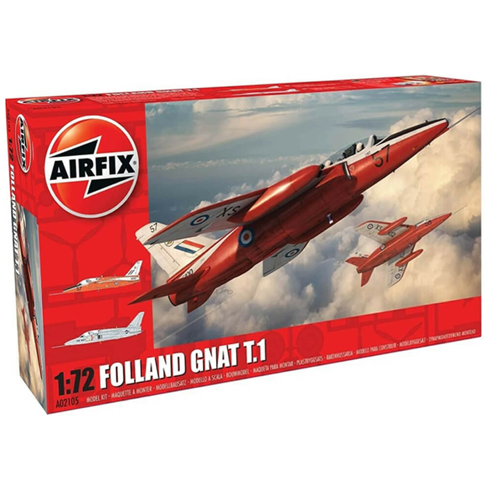 Airfix Folland Gnat T.1 1:72 Scale Model Set