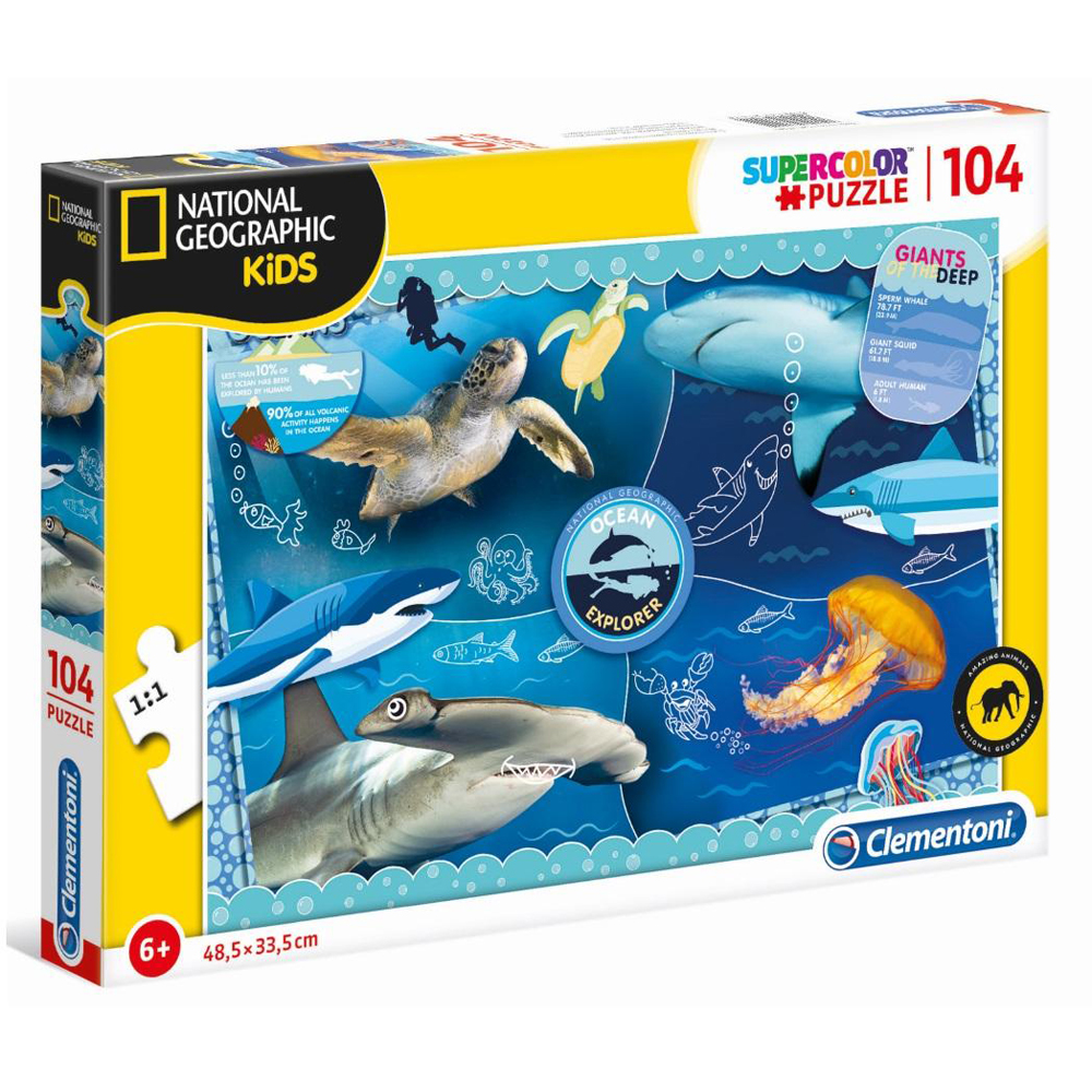 Image of Sealife Explorer 104 Piece Jigsaw Puzzle