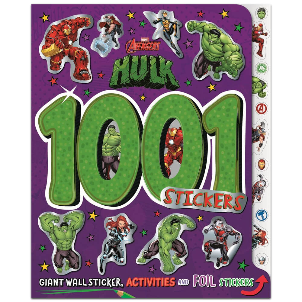 Marvel Hulk: 1001 Stickers – Marvel – Kids Activity Books (Paperback) Marvel Hulk: 1001 Stickers – Marvel – Kids Activity Books (Paperback)