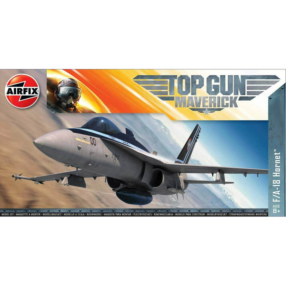Airfix A00504 Top Gun Mavericks F-18 Hornet Aircraft 1:72 Scale Model