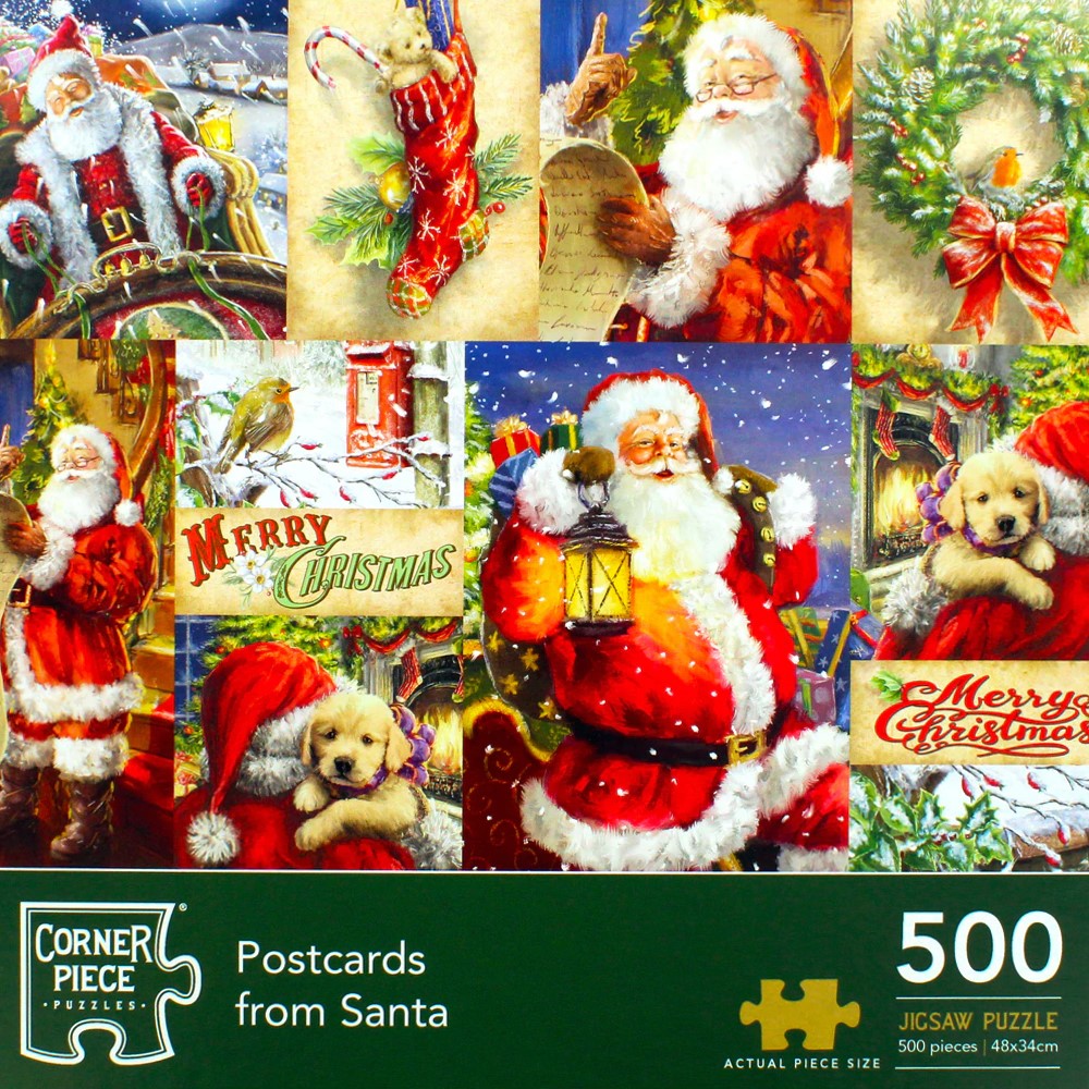 Image of Postcards From Santa 500 Piece Jigsaw Puzzle