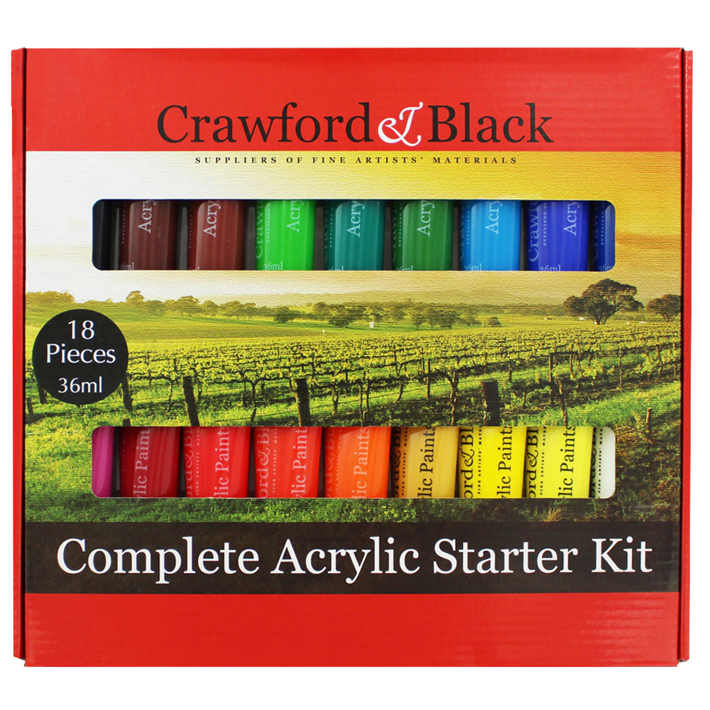 Image of Complete Acrylic Starter Kit