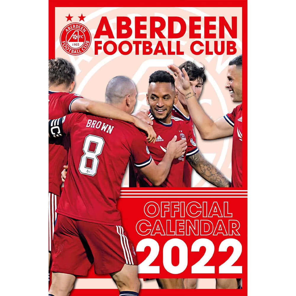 Image of A3 Official Aberdeen Fc 2022 Calendar