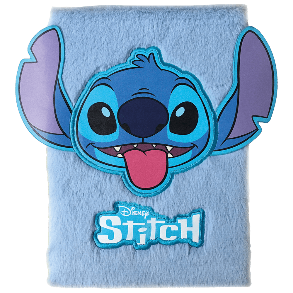 Disney Stitch A5 Plush Notebook