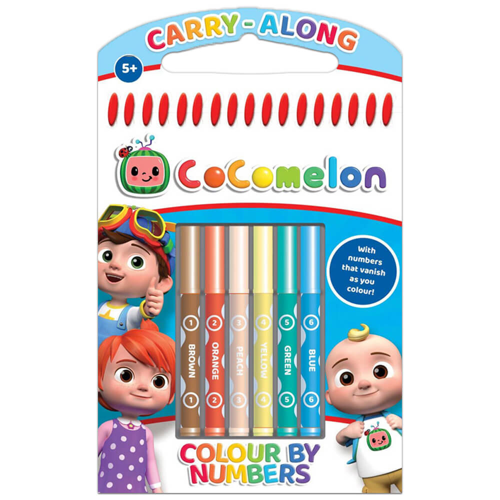Cocomelon Colour By Numbers