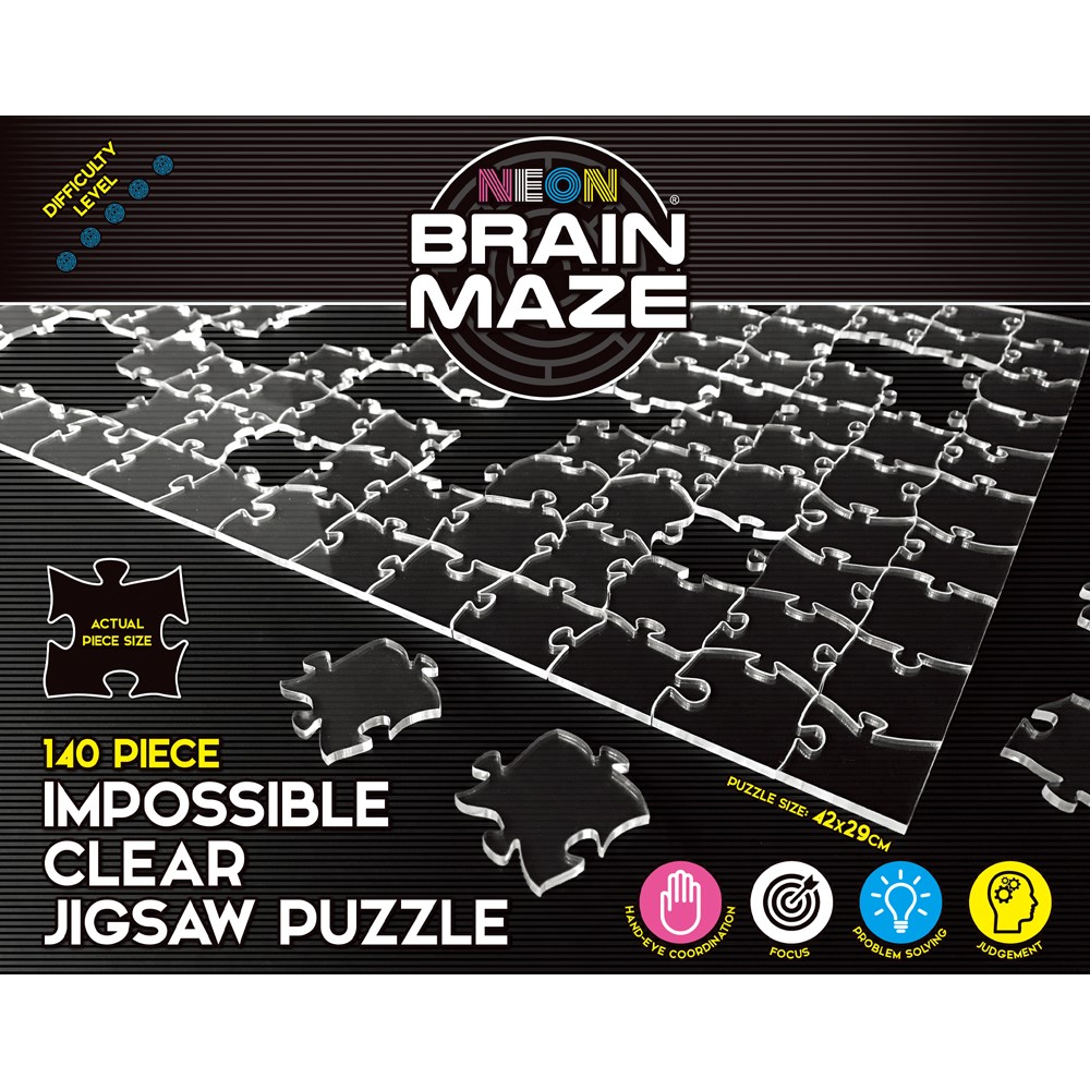Image of Impossible Clear 140 Piece Jigsaw Puzzle