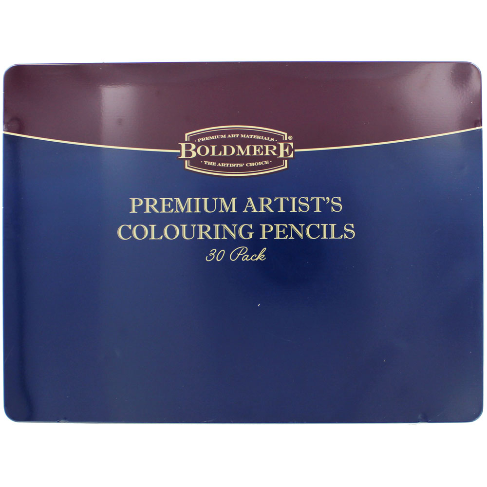Boldmere Premium Artists Colouring Pencils Set of 30, Art & Craft