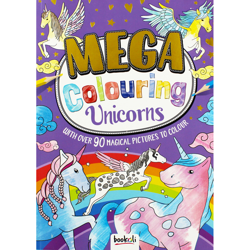 Image of Mega Colouring Unicorns