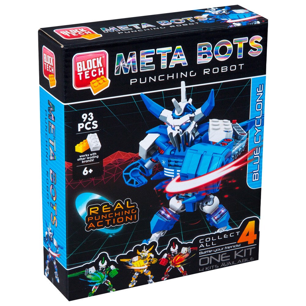 Image of Meta Bots Punching Robot: Blue Cyclone