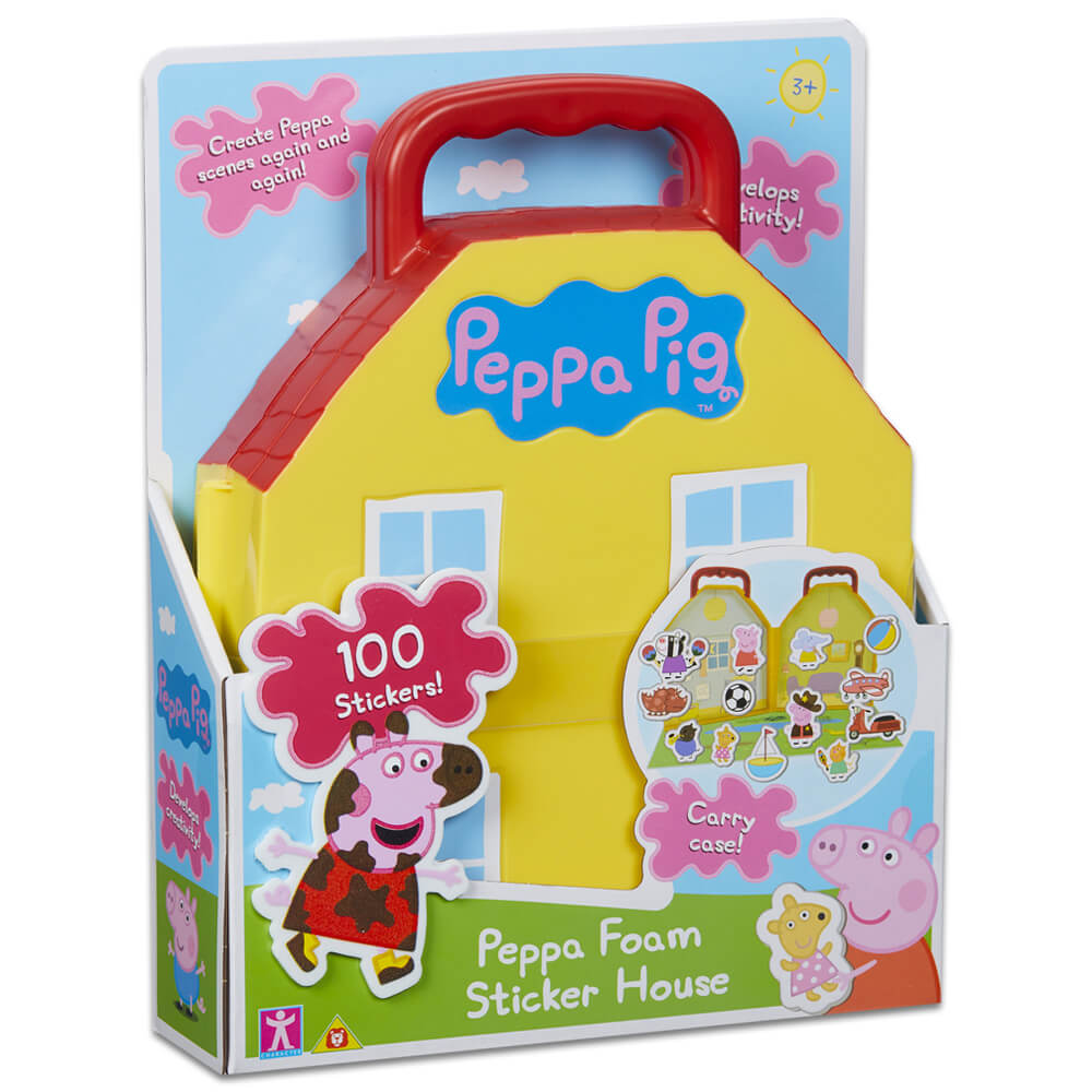 Peppa Pig Foam Sticker House