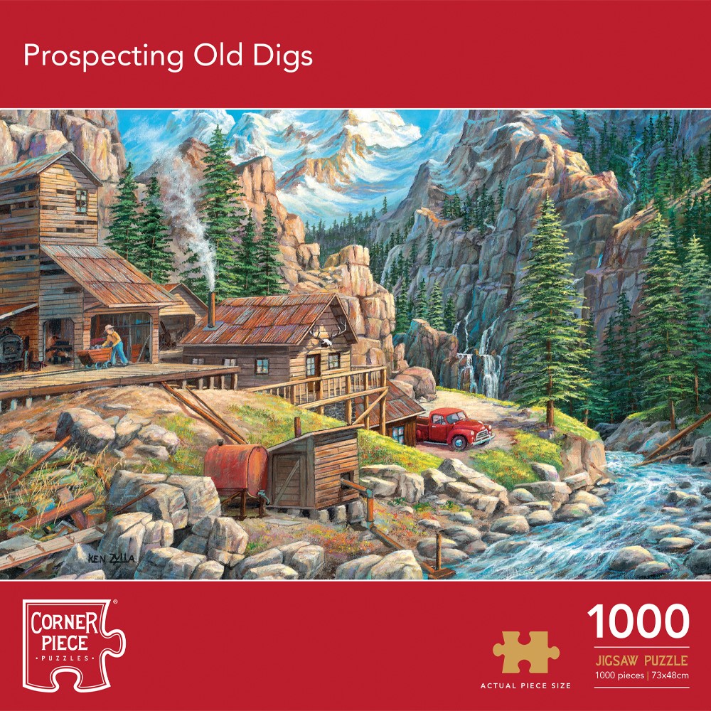 Image of Prospecting Old Digs 1000 Piece Jigsaw Puzzle