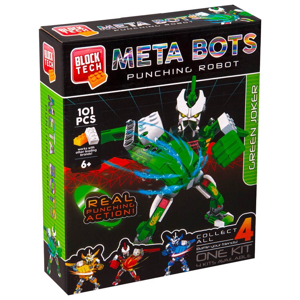 Image of Meta Bots Punching Robot: Green Joker