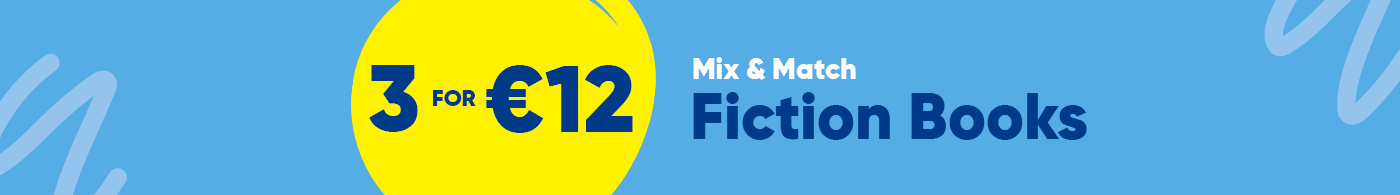 3 for &euro;12 Fiction Books