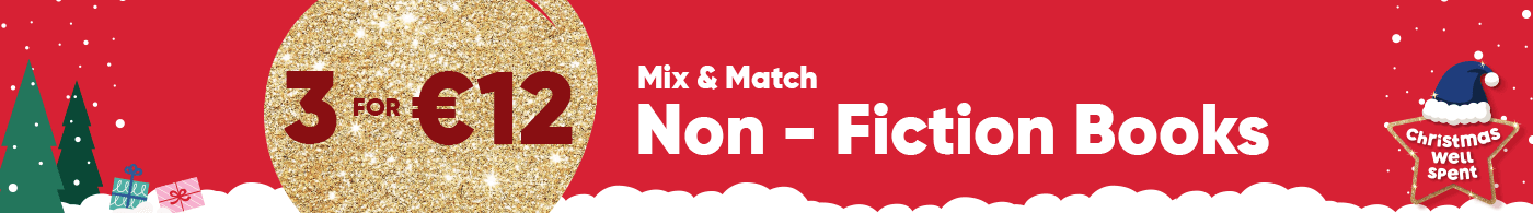 3 for €12 Non-Fiction Books