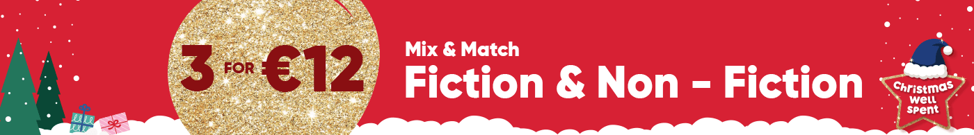 3 for €12 Fiction & Non-Fiction Books