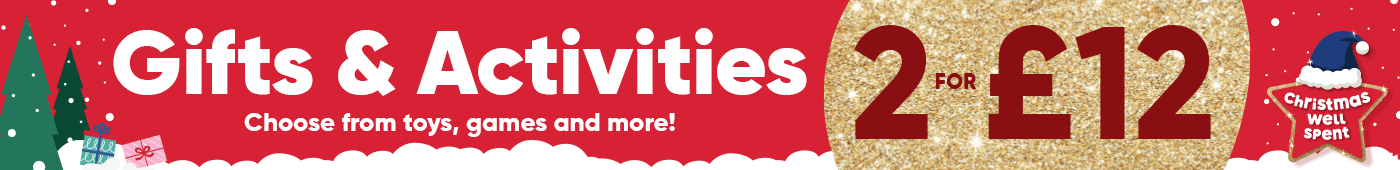 2 for £12 Gifts & Activities